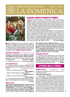 DOMENICA DI PASQUA «RISURREZIONE DEL SIGNORE»